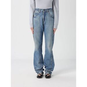 Maison Margiela Jeans Woman Gnawed Blue